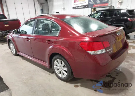 2011 Subaru Legacy 2.5I Premium из США, поврежденный, VIN 4S3BMCC62B3216836
